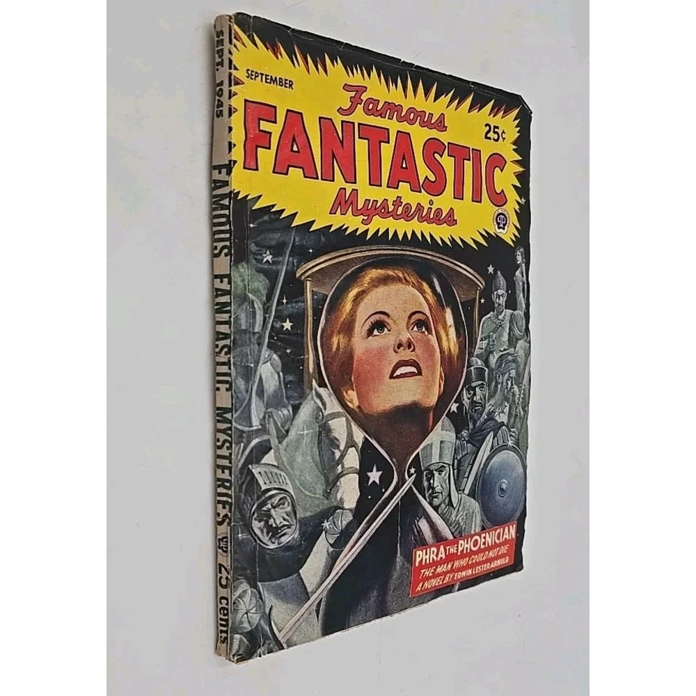 Famous‎ Fantastic Mysteries Pulp Sep 1945 Vol. 6 #6 FN+ 6.5